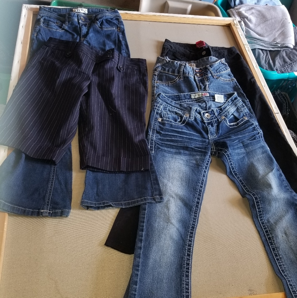 Lot of 5 Size 3 pants